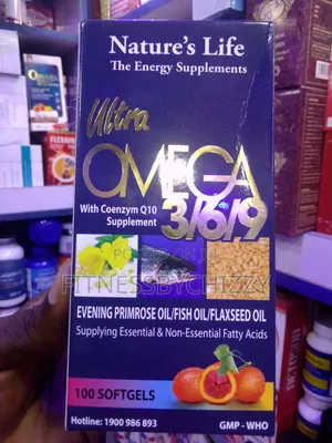Nature's Life Ultra Omega 3/6/9 + Coenzyme X 100 Softgels