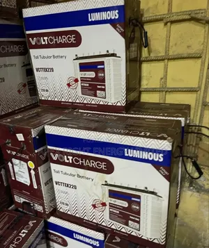 220ah Luminous Voltcharge 12v Tall Tubular Battery