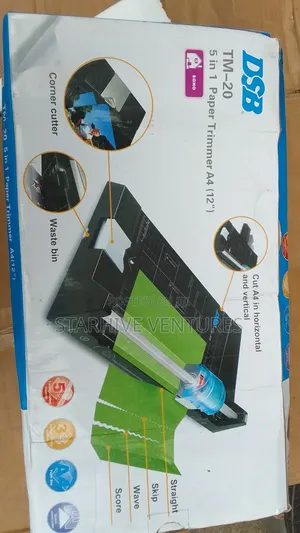 5 in 1 Dual Paper Cutter (All in 1) TM 20