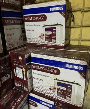 220ah Luminous Voltcharge 12v Tall Tubular
