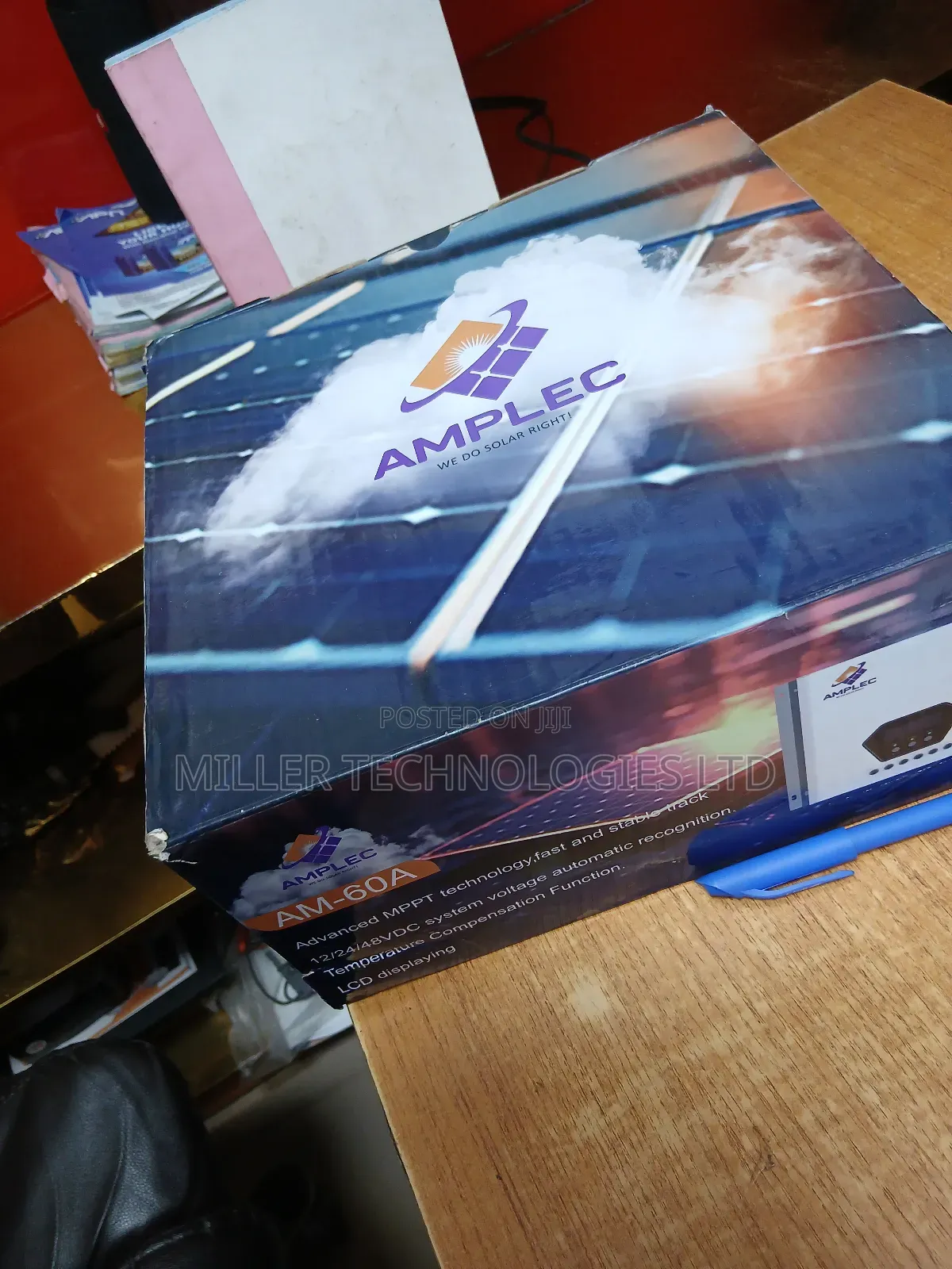 60a Amplec Charge Controller, Ready for Pickup