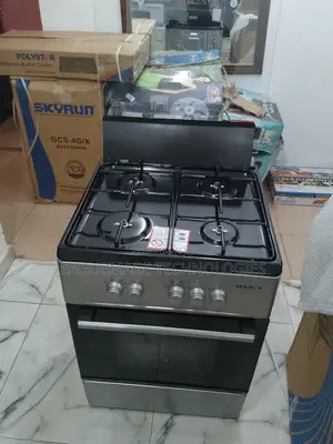 Sleek Maxi 60*60 4 Burner Gas Cooker(Maxi60604bbasicbg)