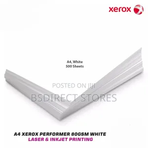 Xerox Performer White Printer Paper A4 80gsm Pack 500 Sheets