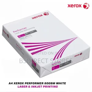 Xerox Performer White Printer Paper A4 80gsm Pack 500 Sheets