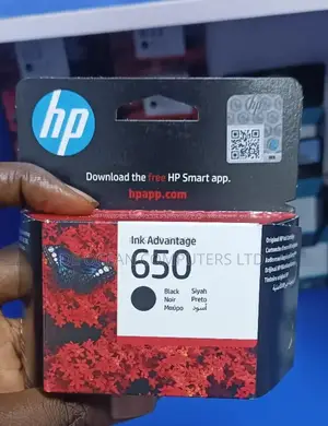 HP Genuine Ink Cartridge 650 Black