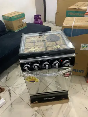 Skyrun Gas Cooker With Strong Burners Safety Valve !