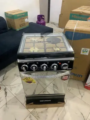 Durable Gas Cooker - Easy to Clean Maintain - Skyrun 3+1