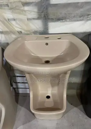 Standing Basins With Urinary and Taps.