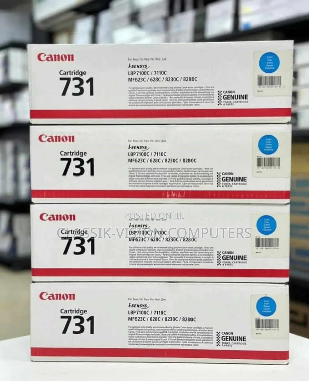 Original Canon 731 Black Toner