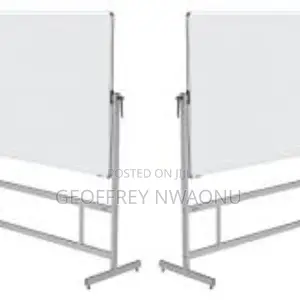 3x4 FTS Double-Sided Magnetic Whiteboard With Mobile Stand