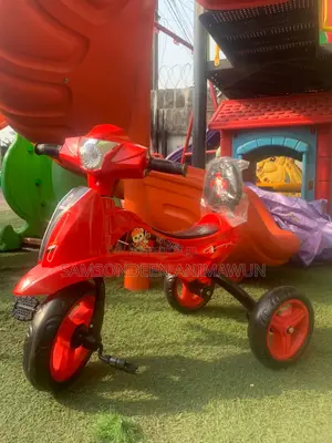 Kids’ Tricycle – Stylish Durable Motorbike-Inspired Ride