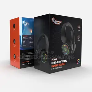 Porodo Gaming RGB Headphone With Detachable Microphone
