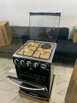 Skyrun Gas Cooker 3 Burners, 1 Electric Cooker + Oven