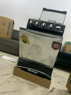 Order Your Skyrun 3+1+Oven Gas Cooker Today - Best Price