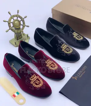 Original Billionaire Velvet Loafers Shoes