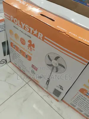 Polystar Long Lasting Battery Life 18 Inches Fan PVK-5018wb