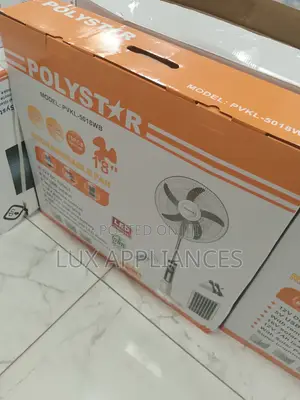 Polystar Ultimate Comfort Anywhere 18 Inches Fan PVK-5018wb