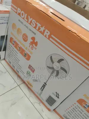 Polystar Charge and Go 18 Inches Fan PVK-5018wb