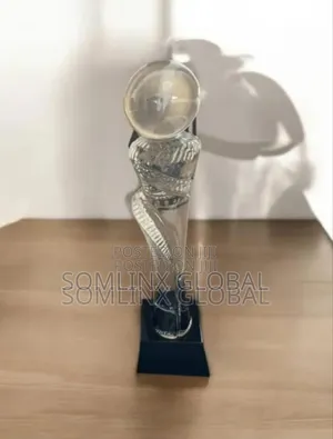 Crystal Trophy Plaque Ctop