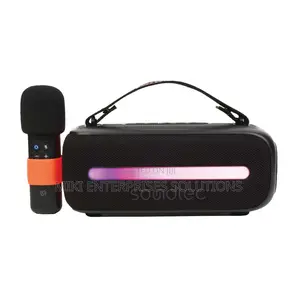 Porodo Soundtec 14W Speaker With Dual Wireless Microphone