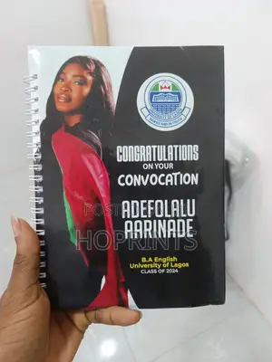 Glossy Laminated Hard Cover Jotter