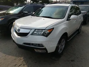 Acura MDX Advance Package SUV AWD (3.7L 6cyl 6A) 2012 White