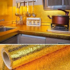 Kitchen Cabinet Foil  Champagne Gold (60by10m)
