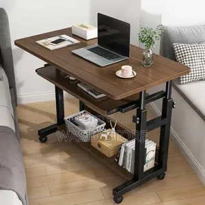 Adjustable Height Laptop Desktop Table