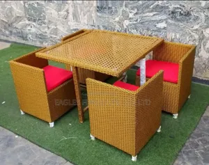 Quality Outdoor Rattan Chairs and Table