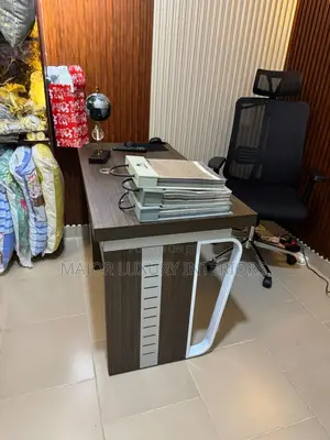 Original Office Table With Executive Chair