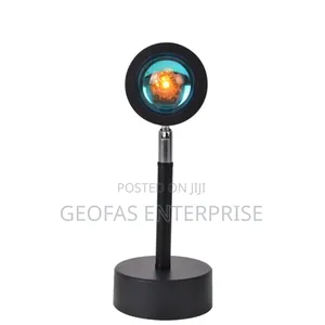 Home Decorative LED Rainbow Sunset Projection Lamp