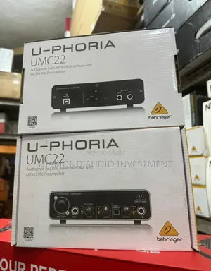 Behringer U-Phoria UMC22 Soundcard