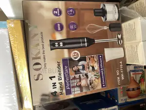 Sokany 4in1 Hand Blender and Chopper Set