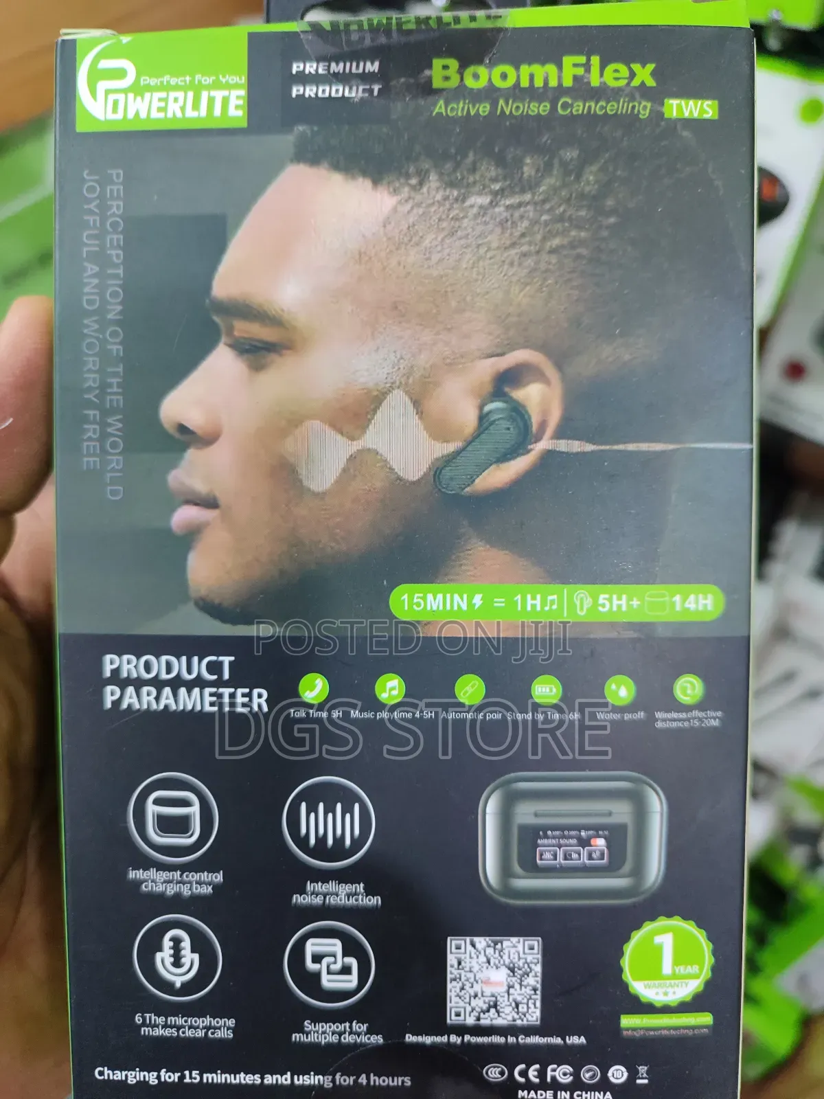 Powerlite Boom Flex Bluetooth Earbuds