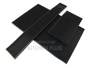 Rubber Bar Mats, Set of 3
