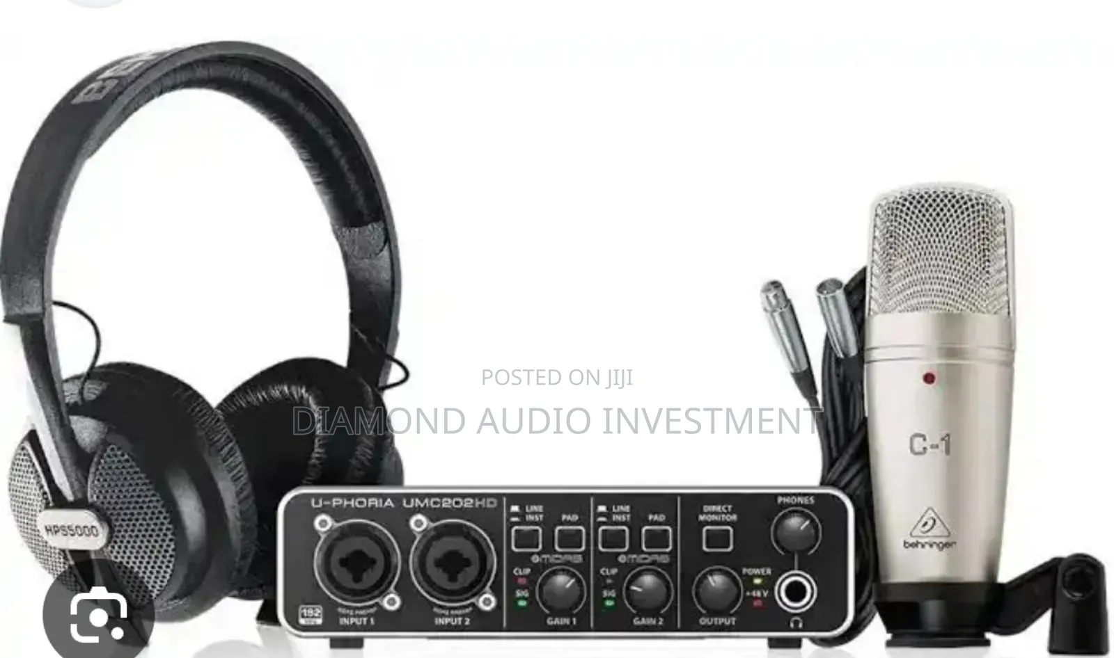 Behringer U-Phoria Studio Pro Bundle