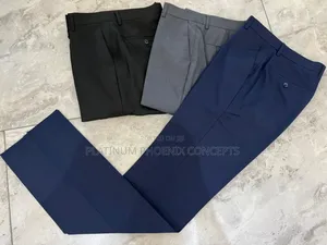 High Quality Plain Suit Trousers