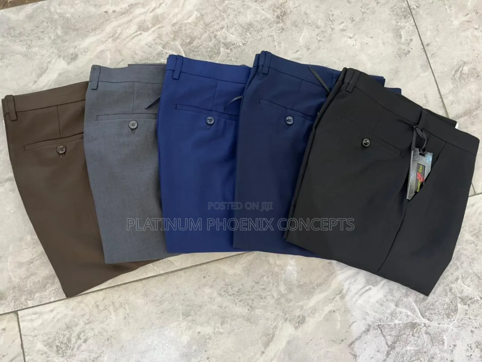 High Quality Plain Suit Trousers