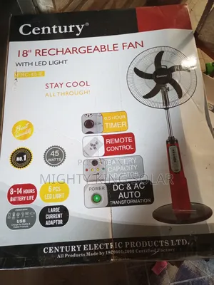 This Is 18 Inches Century Rechargeable Fan