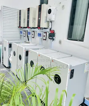 30kva Inverter Set Up With 90kwh Lithium Battery