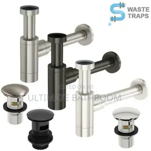 11⁄4 Stainless Bottle Trap for Basin