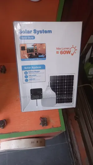 Solar Bulb With Panr