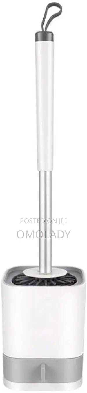 Toilet Brush Cleaner Scrubber With Drainer