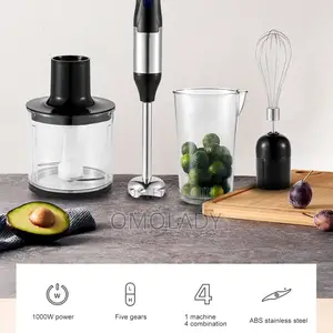 4 in 1 Multifunctional Hand Blender, Immersion Hand Blender,