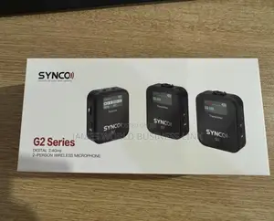Synco G2 Daul Wireless Lapel Microphone for Phone Camera