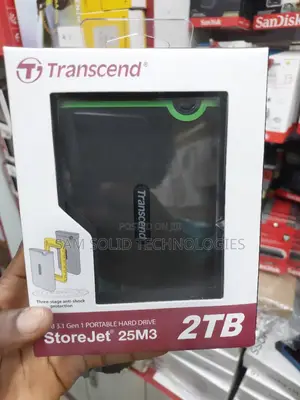 Transcend 2tb Portable Hard Drive Storage