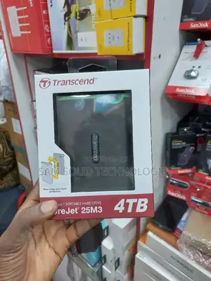 Transcend 4tb Portable Hard Drive Storage