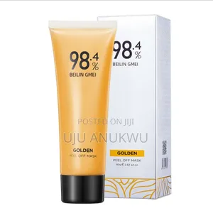 Korean 98.4% Golden Peel Off Mask 4 Wrinkle and Glass Skin