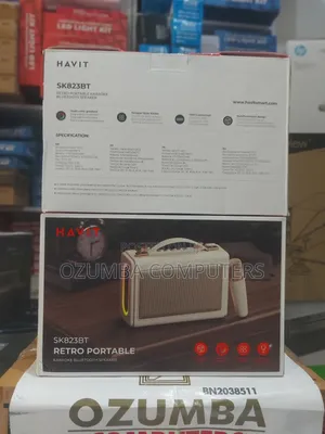 Havit SK823BT Retro Portable Bluetooth Karaoke Speaker