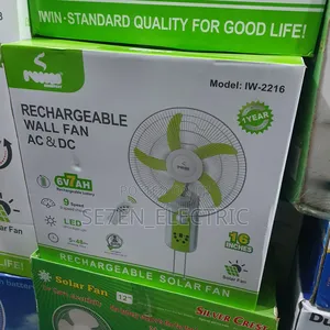 Wall Rechargeable Rotational Fan